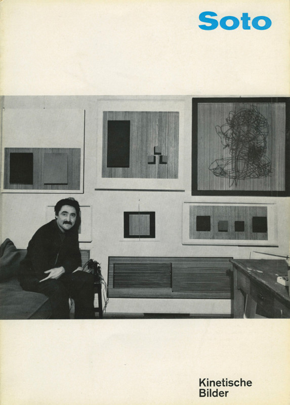 Soto Kinetische Bilder exhibition catalogue 1964