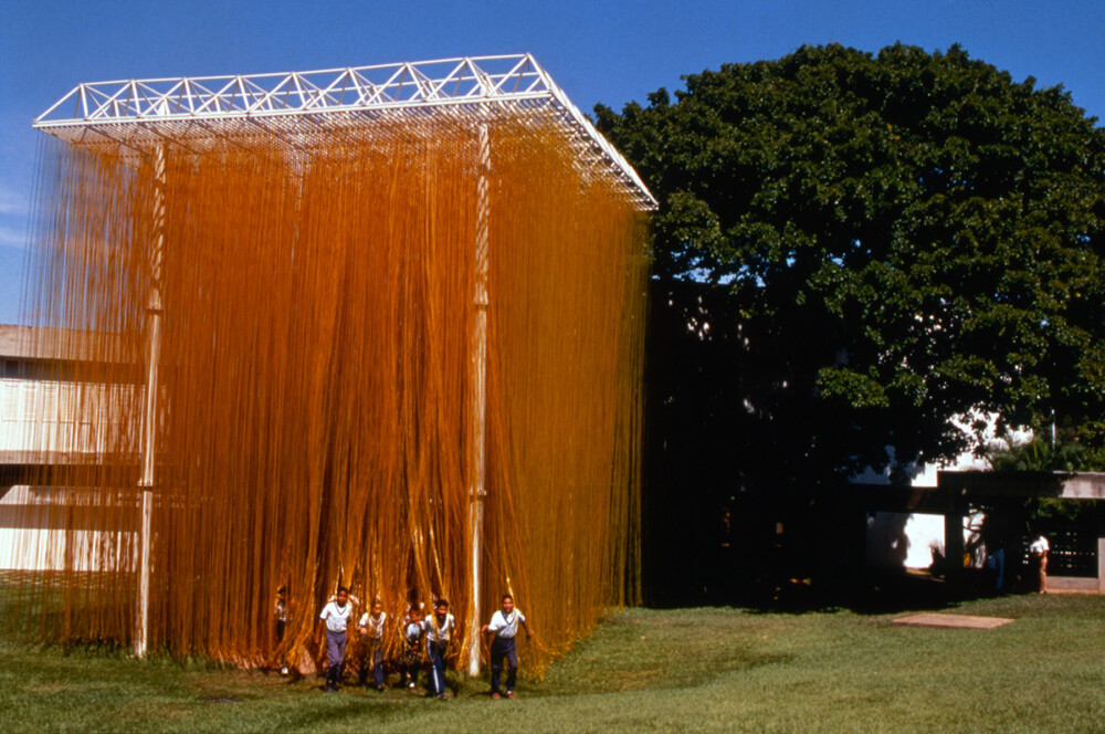 Soto Penetrable 1993 Soto Museum Ciudad Bolivar Venezuela